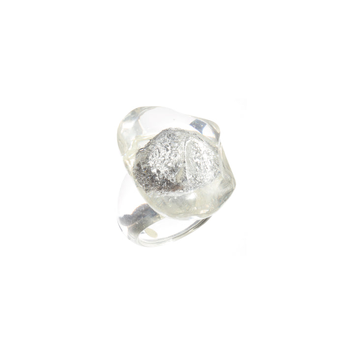 Zsiska PALOMA Clear Resin Costume Ring - The uniek | lifestyle you need