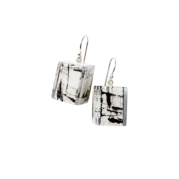 Zsiska BLISS Short Hook Earring - Block - The uniek | lifestyle you need