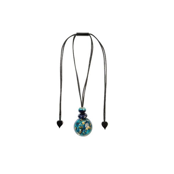 Zsiska PHILO Beads Adjustable Pendant - teal - The uniek | lifestyle you need