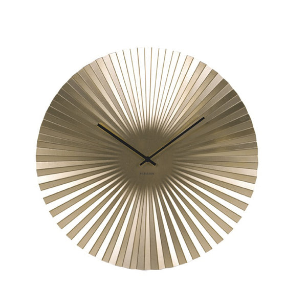 Karlsson Wall Clock Sensu XL - Gold - The uniek | lifestyle you need