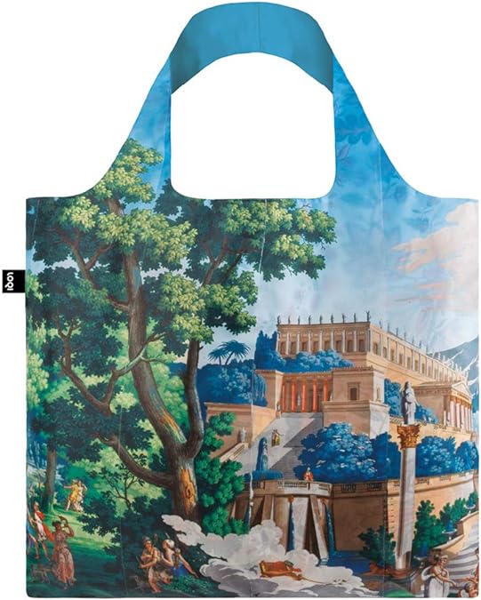 LOQI MAD Landscape of Telemaque in Calypso Island Bag - The uniek | lifestyle you need