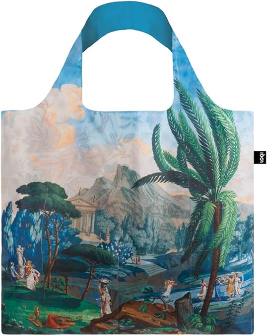 LOQI MAD Landscape of Telemaque in Calypso Island Bag - The uniek | lifestyle you need