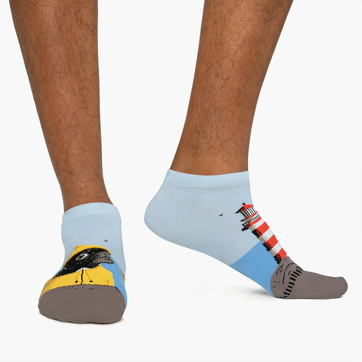 Jimmy Lion Ankle Socks - Ankle Lighthouse Guardian - The uniek | lifestyle you need