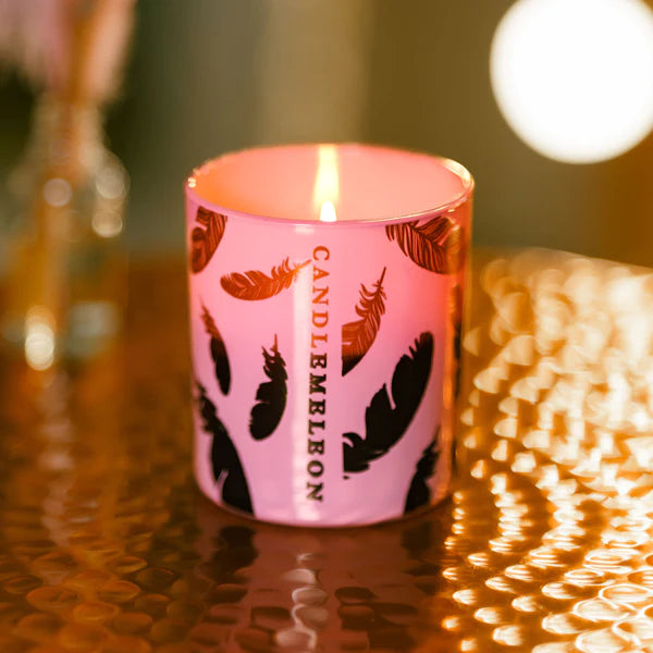 Candlemeleon Heat-Reactive Candle - COPPER FEATHER - The uniek | lifestyle you need