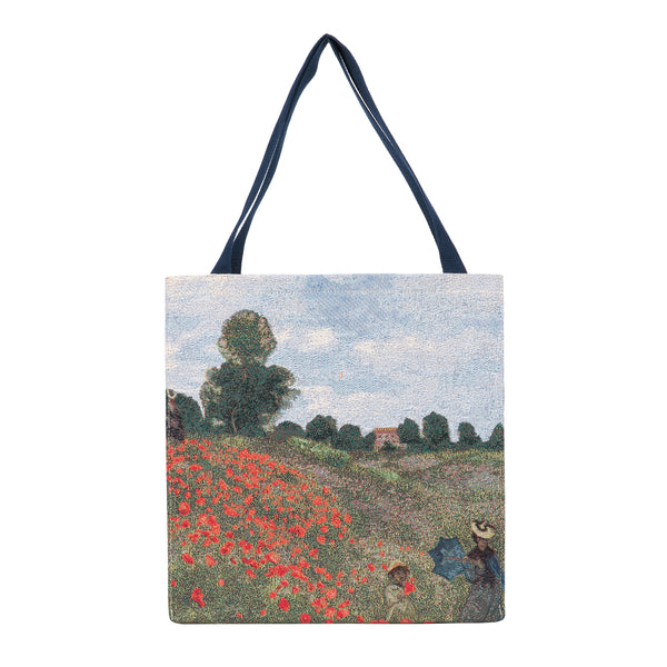 Gusset Bag Art - Claude Monet Poppy Field