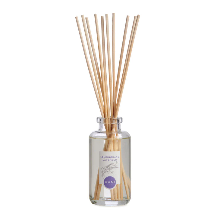 DANI Naturals Reed Diffuser - LEMONGRASS LAVENDER - The uniek | lifestyle you need