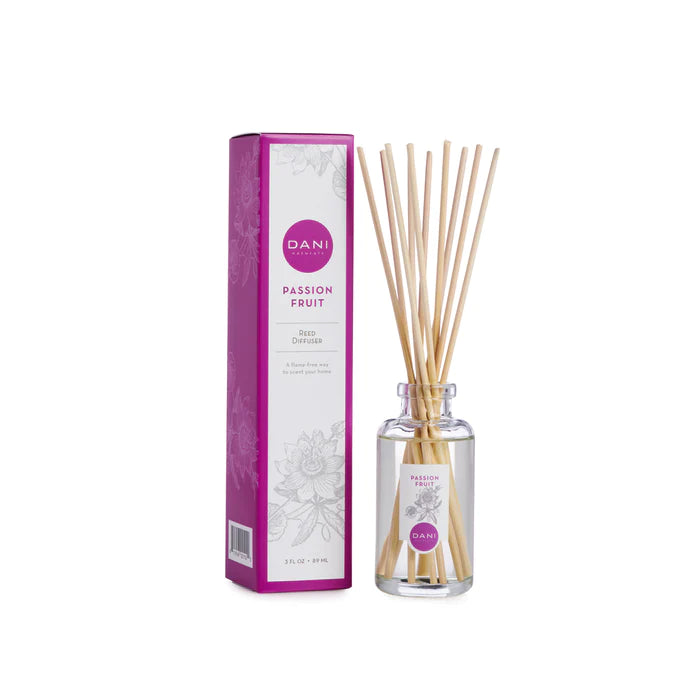 DANI Naturals Reed Diffuser - PASSION FRUIT - The uniek | lifestyle you need