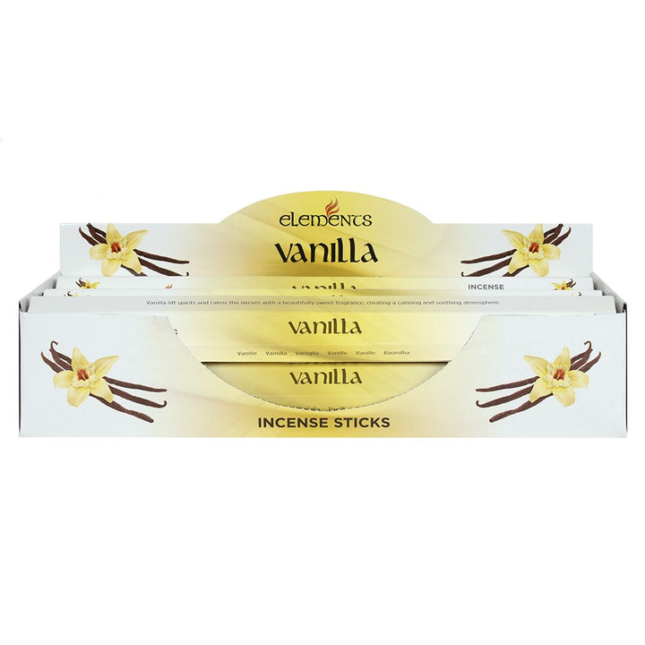 Something Difference UK - 6 Packs of Elements Vanilla Incense Sticks - The uniek | lifestyle you need