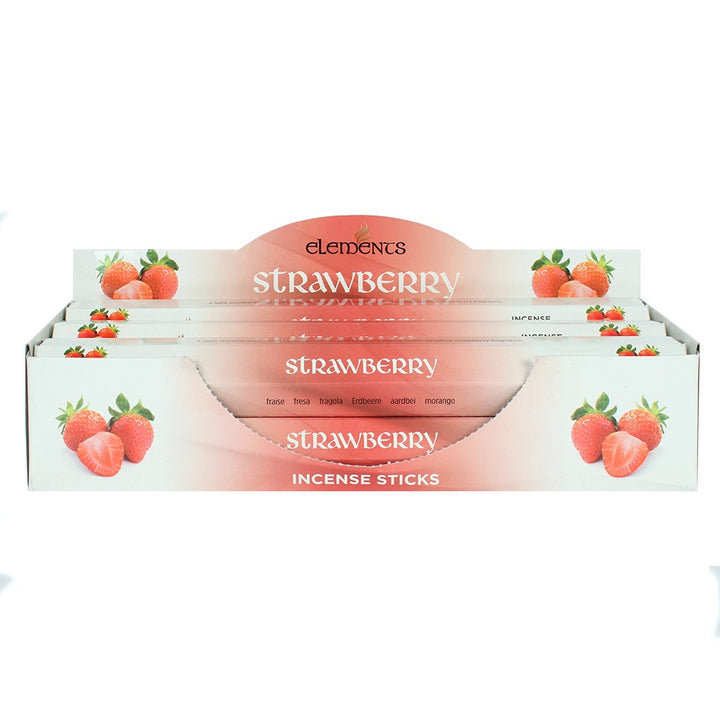 Something Difference UK - 6 Packs of Elements Strawberry Incense Sticks - The uniek | lifestyle you need