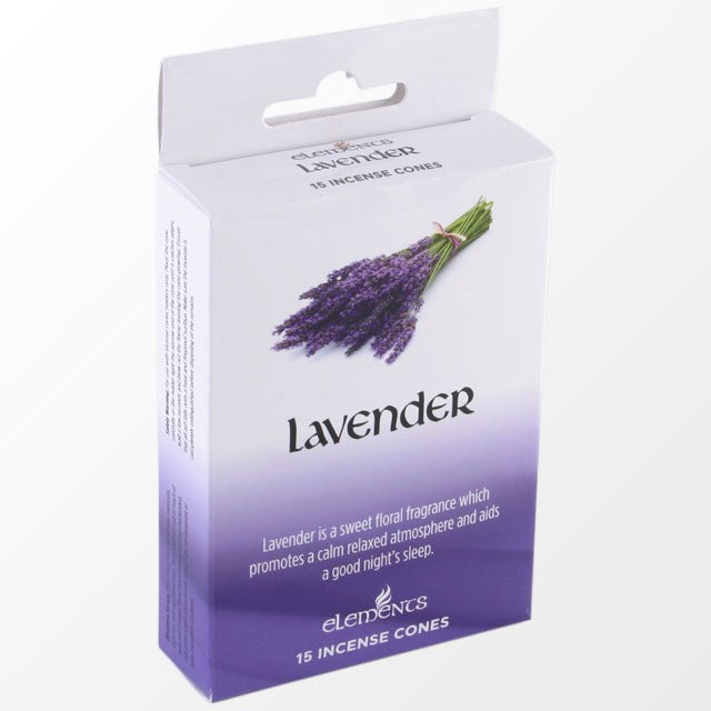 Something Difference UK - 12 Packs of Elements Lavender Incense Cones - The uniek | lifestyle you need