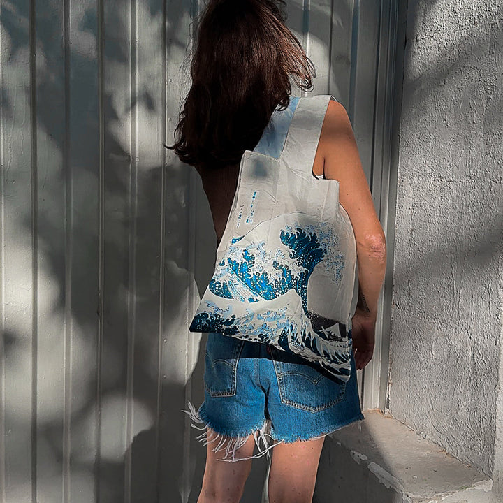 LOQI The Great Wave Recycled Bag - The uniek | lifestyle you need