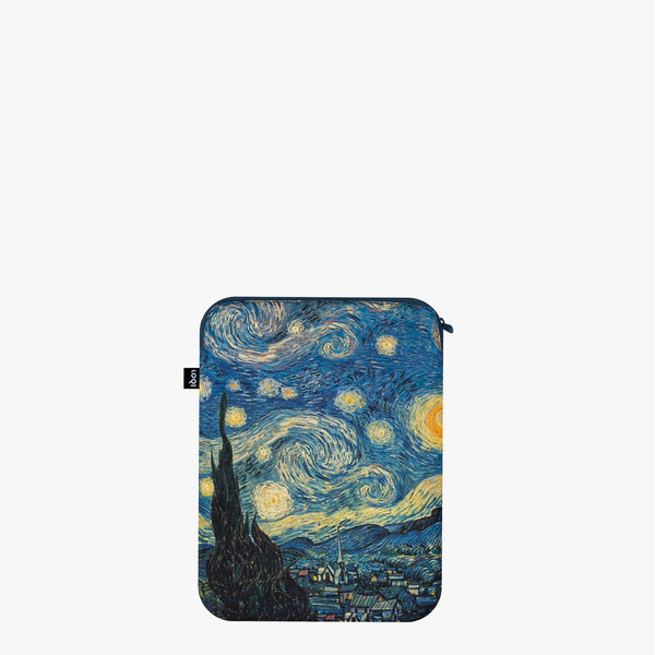 LOQI The Starry Night Recycled Laptop Sleeve 13" - The uniek | lifestyle you need