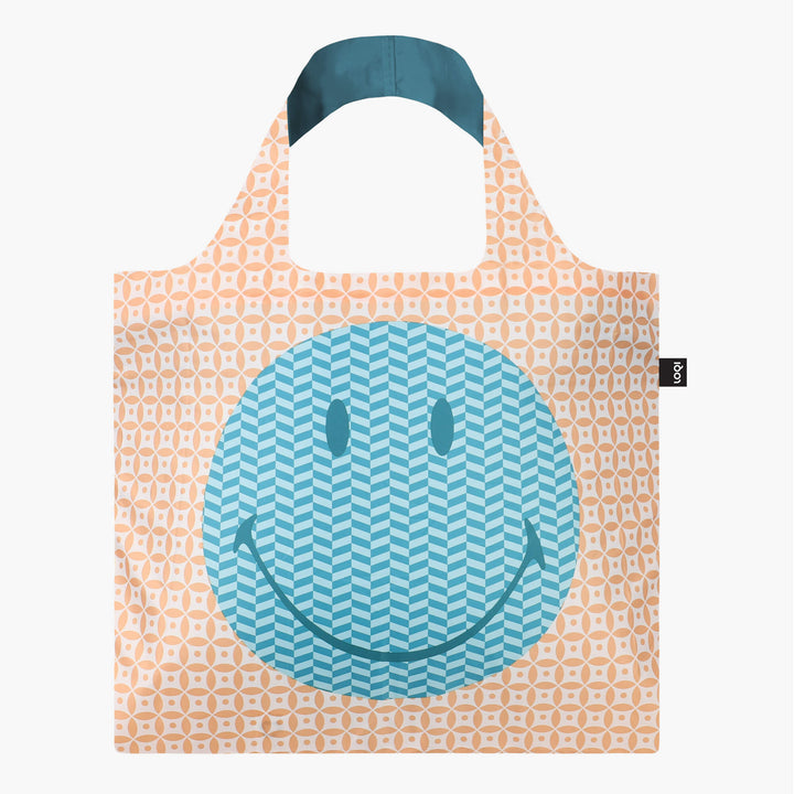 LOQI Smiley Geometric Recycled Bag - The uniek | lifestyle you need