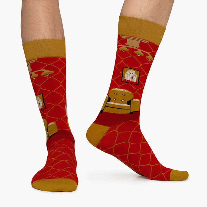 Jimmy Lion Dog Days Socks - The Intellectual - The uniek | lifestyle you need