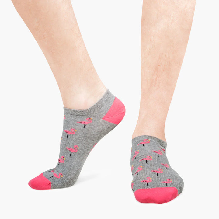 Jimmy Lion Ankle Socks - Ankle Flamingo - The uniek | lifestyle you need
