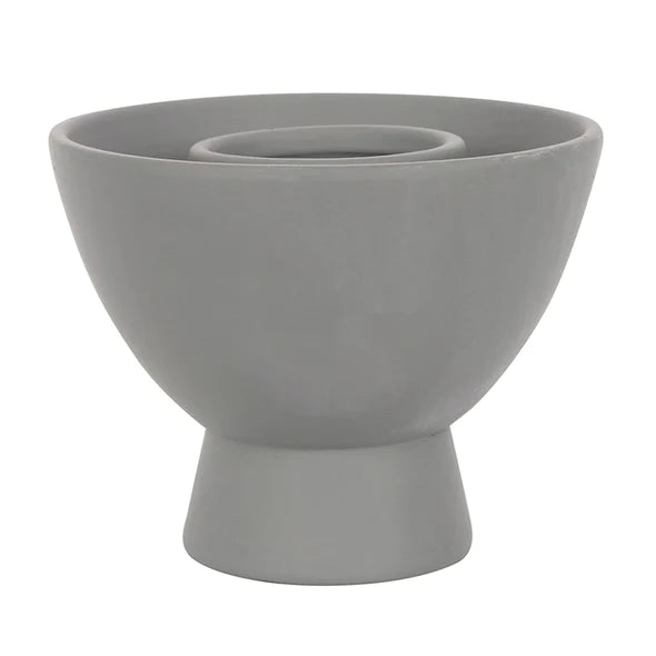 Something Difference UK - Grey Moon Terracotta Smudge Bowl - The uniek | lifestyle you need